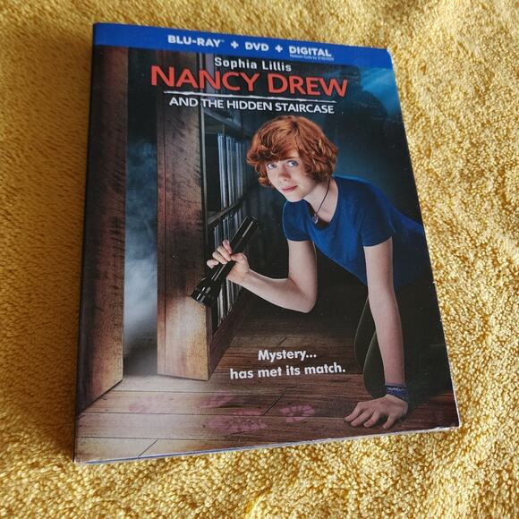 NANCY DREW NEW SEALED THE HIDDEN STAIRCASE BLU-RAY DVD MOVIE - Picture 1 of 2